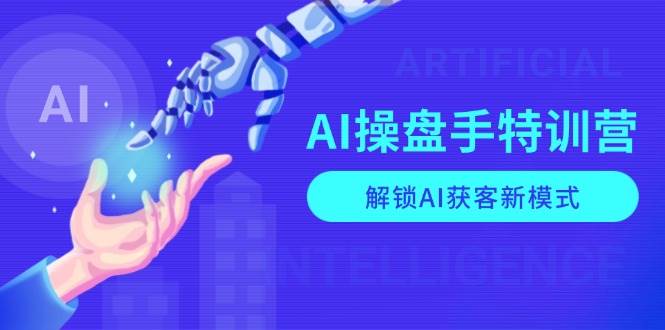 AI操盘手特训营，解锁AI获客新模式，全面掌握AI商业应用与提示词技巧-冰妍网